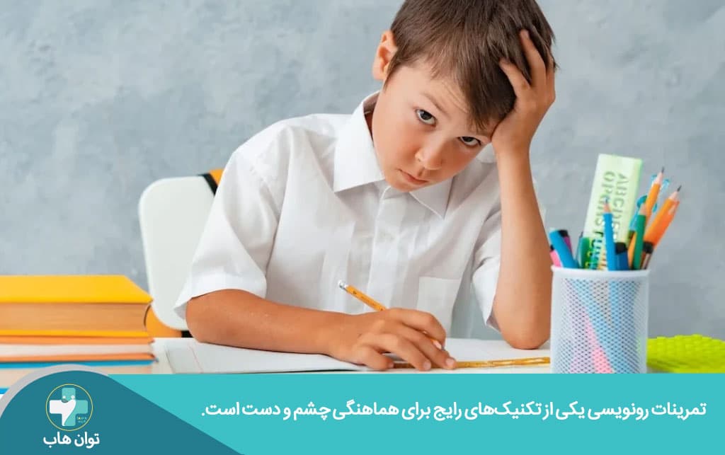 کاردرمانی دست کودکان برای نوشتن