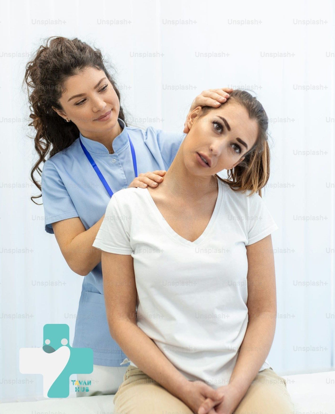 فیزیوتراپی در منزل توسطخانم در در توانهاب